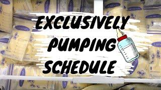 Exclusively Pumping ScheduleWhen to Start Pumping and how to wean off Pumping 