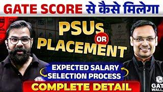 PSUs or Placements Through GATE 2024 Score | Expected Salary & Selection Process | Complete Details