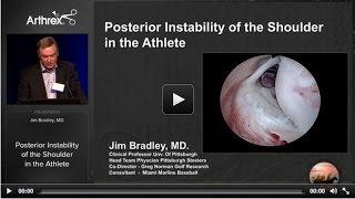 Posterior Instability of the Shoulder in the Athlete