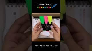 NEET MDS | INI-CET MDS | NExT : MERITERS WORKBOOKS Set 1