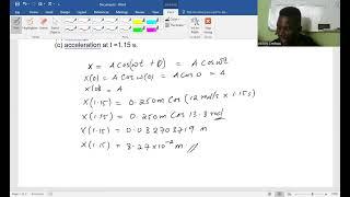 The Wheel in the Simplified Engine has Radius A=0.250m...|SIMPLE HARMONIC MOTION| +260971736280