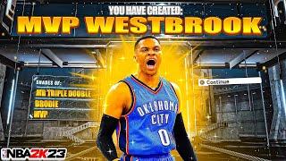 THIS MVP "RUSSELL WESTBROOK" BUILD MAKES NBA 2K23 FUN 