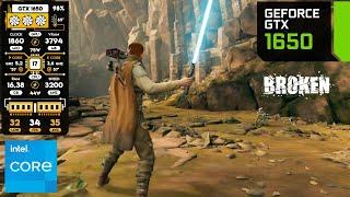 GTX 1650 - Star Wars Jedi Survivor is BROKEN After Patch 9 Update!