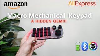 BRIMFORD USB Mini Macro Mechanical Gaming Keyboard - Endless Possibilities!