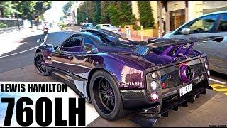 Lewis Hamilton Driving His Pagani Zonda 760LH in Monaco! [Monaco Supercar Insanity #8]