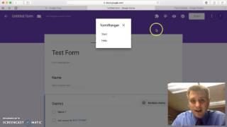 Tech Tip # 14 - Google Forms - Auto Populate form choices