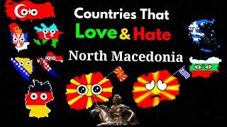 Countries That Love/Hate North Macedonia