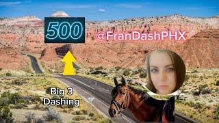 @FranDashPHX Fran's Journey To 500