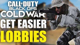 How to Get Easier Lobbies In Cold War Without Reverse Boosting!