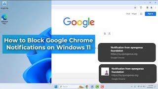 How to Disable Chrome Notifications on Windows 11