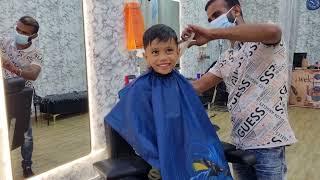 airil dan eriq potong rambut