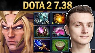 Invoker Gameplay Miracle with Gleipnir and Searing - Dota 7.38