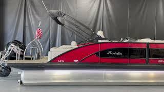 FRESH Used Pontoon For Sale in Nisswa: 2019 Barletta w/ 115 Horsepower and Extended Activity Deck!