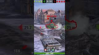 The tier 9 Italian TD is insane!!! | WoT Blitz | #short