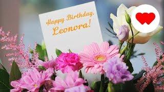 Happy Birthday, Leonora!