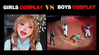 Girls COSPLAY vs Boys COSPLAY 12 #memes #boysvsgirlsmemes