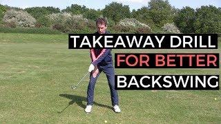 GOLF TAKEAWAY DRILL FOR BETTER BACKSWING