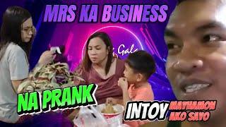 MRS KABUSINESS NA PRANK??? INTOYMAY HAMON AKO SAYO (reaction) @kabusinessofficial @PapadinzTV