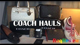 COACH HAUL 2 -  Unboxing - Rowan Satchel, Jes Crossbody, Double Zip Wallet - RaqReview