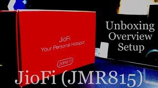 JioFi JMR815 Unboxing, Overview and Setup