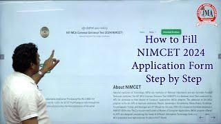 How to Fill NIMCET 2024 Application Form Step by Step  | 11 Times AIR 1 in NIMCET is from JMA Indore