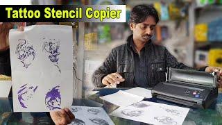 Tattoo Stencil Copier  || Thermal Printer