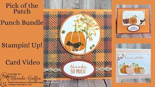 Pick of the Patch Bundle Stampin' Up! Card Video