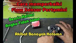 Cara Bersihkan Flow sensor Pertamini