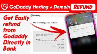 Get refund from GoDaddy 2024 | GoDaddy se refund kaise le | How to apply for refund on GoDaddy