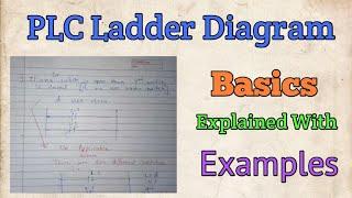 Basics of PLC Ladder Diagram with examples