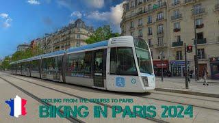 Biking in Paris 2024 - Cycling from the Suburbs to Paris