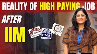 Reality of High Paying Jobs after IIM  - Life After MBA from IIM Mumbai