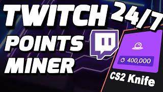 Twitch Channel Points Miner 24/7 with Render (Updated)