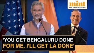 WATCH: Jaishankar REVEALS His DEAL With Eric Garcetti As US Consulate Opens In Bengaluru