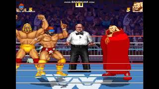 Macho Man Randy Savage and HULK HOGAN vs Zangief