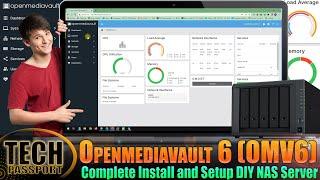 Openmediavault 6 (OMV6) Install & Setup | Build your own NAS | SMB/CIFS, NFS, FTP, & WebDAV / DLNA