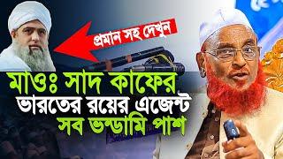 মাওঃ সা’দ কাফের সব ভন্ডামি একসাথে পাশ । নুরুল ইসলাম ওলীপুরী । olipuri waz 2025