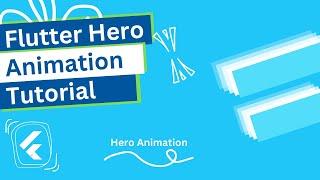 Flutter Hero Animation | #fluttertutorial