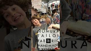 Nomura Tailor Fabric Shop in Kyoto, Japan 🪡 #fabric #fabricstore #sewing