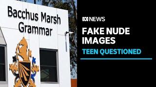 Teenage boy questioned over fake nudes of 50 school girls | ABC News