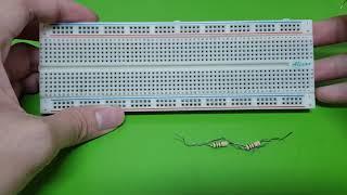 Building Series Circuit on a Breadboard (Short lecture & Demo)