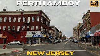 Driving Perth Amboy New Jersey 4K