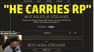 Nmplol on who the Best Roleplayer of the Year is