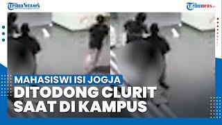 Viral Video 3 Mahasiswi ISI Jogja Ditodong Clurit Saat Berada di Kampus