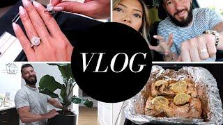 VLOG: Ring Shopping, Home Goods Haul, Cook With ME, Shopping for Jamie