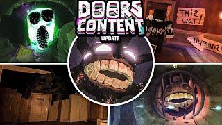 DOORS: CONTENT UPDATE! (New Entities, Rooms & Items) - DOORS [The Content Update] LIVE