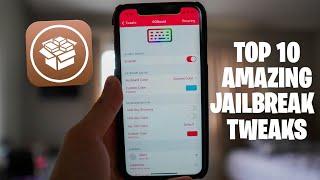 Top 10 NEW AMAZING Jailbreak Tweaks (iOS 14 Unc0ver / Taurine / Checkra1n Jailbreak)