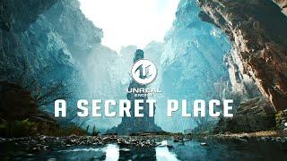 Unreal Engine 5.5 render II "A Secret Place" II #render #unrealengine5 #megascans