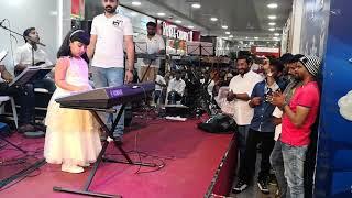 Anshika's First Keyboard Concert_ A R Rahman's evergreen Kaadhal Rojave