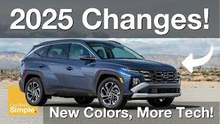 2025 Hyundai Tucson Full Change List | New Interior, Tech, and Colors!